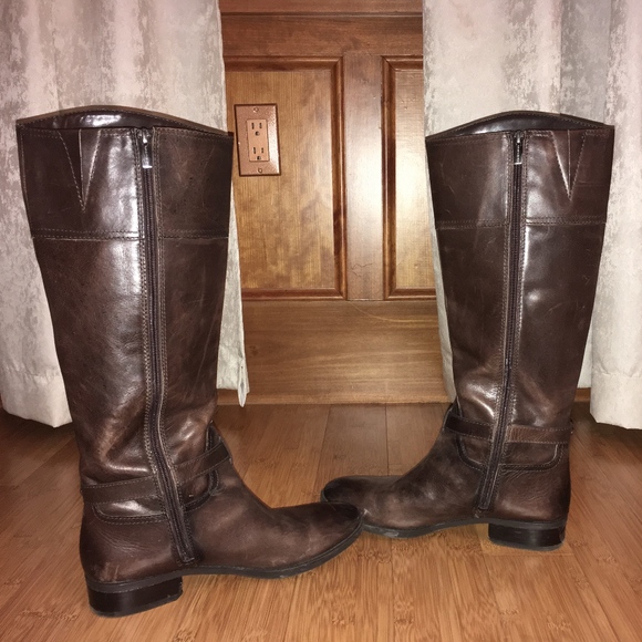 Vince Camuto Phillie Tall Leather Riding Boot - Picture 6 of 6